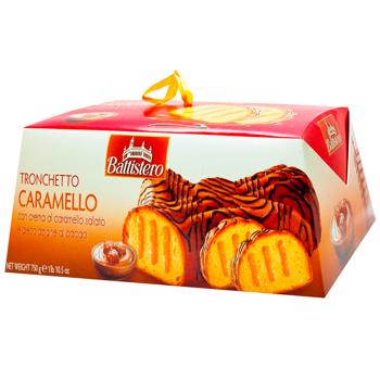Рулет Battistero Tronchetto з карамельним кремом 750г