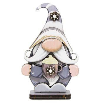 Mis Lt Wooden Smurf on a Stand Christmas Decoration - buy, prices for - photo 2