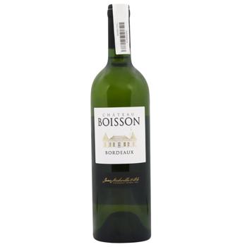 Вино Chateau Boisson белое сухое 12,5% 0,75л - купить, цены на - фото 1