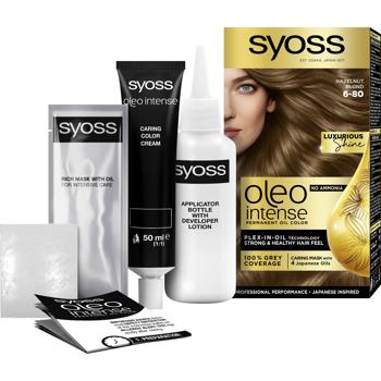 Syoss Oleo Hair Dye 6-80 Hazelnut Blond - buy, prices for - photo 6