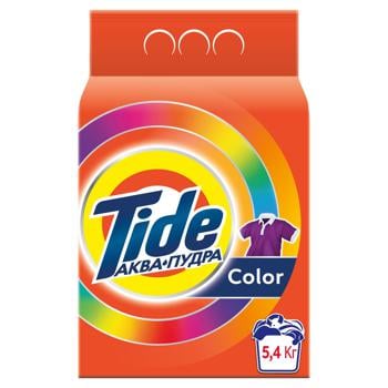 Tide Color Aqua Powder Washing Powder 5.4 kg - buy, prices for Supermarket "Kharkiv" - photo 2