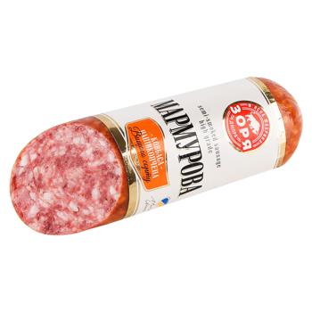 Колбаса Зоря Днепра Мраморная полукопченая высший сорт - купить, цены на Чудо Маркет - фото 2