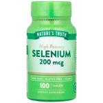 Selenium Nature's truth 100pcs Usa
