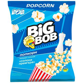 Big Bob Solona Premiera Salted Popcorn 80g - buy, prices for Epicentr FOOD - photo 1