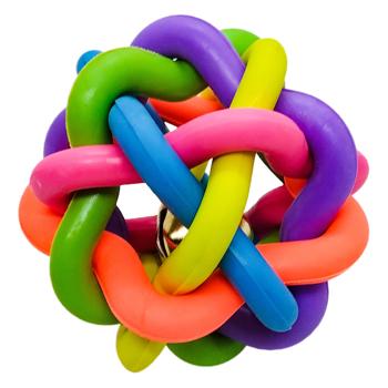 Colorful Ball Toy for Dogs 10.5cm - buy, prices for Tavria V - photo 1