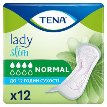 Tena Lady Slim Normal Urological Women Pads 12pcs - buy, prices for COSMOS - photo 1