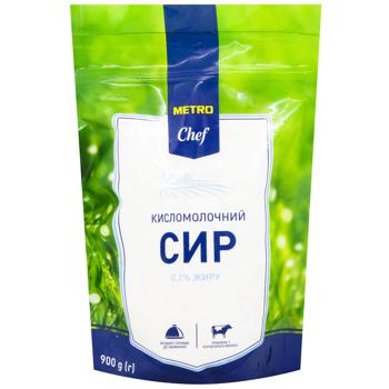 Творог Metro Chef нежирный 0,2% 900г - купить, цены на METRO - фото 1