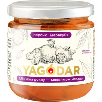 Yagodar Peach-Passion Fruit Jam 210g - buy, prices for MegaMarket - photo 1