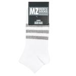 Шкарпетки чоловічі MZ Спорт короткі р.43-46 білий/синій