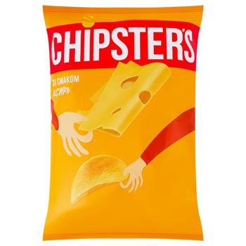 Чипсы Chipster`s картофельные со вкусом сыра 100г