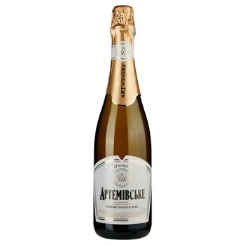 Artemivske White Semisweet Aged Sparkling Wine 13.5% 0.75l - buy, prices for Torba - photo 2