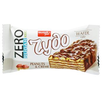 Sweet Plus Rydo Sugar-Free Waffles with Peanuts 38g - buy, prices for Tavria V - photo 1
