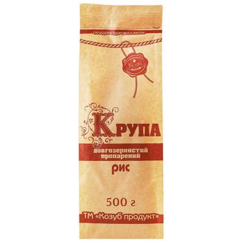 Рис Козуб довгозернистий пропарений 500г