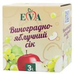 Сік Eva виноградно-яблучний 3л