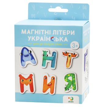 Dodo Magnetic Letters Ukrainian Language Magnetic Game - buy, prices for NOVUS - photo 1