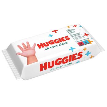 Huggies All Over Clean Wet Wipes 56pcs - buy, prices for - photo 2