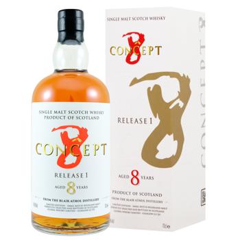 Concept 8 Release 1 8yo Whisky 40.8% 0.7l - buy, prices for MegaMarket - photo 1