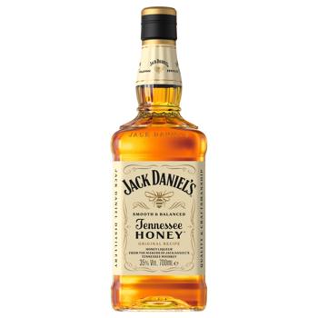 Віскі Jack Daniel's Tennessee Honey 35% 0,7л - купити, ціни на METRO - фото 1