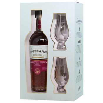 Виски Kingsbarns Balcomie 46% 0,7л и 2 стакана