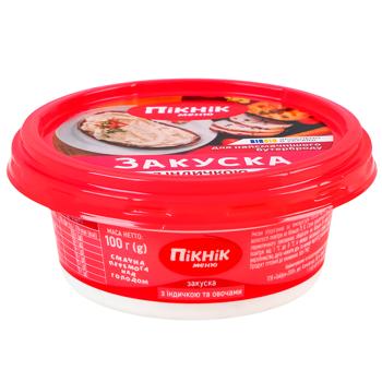Piknik Menu Appetizer with Turkey and Vegetables 100g