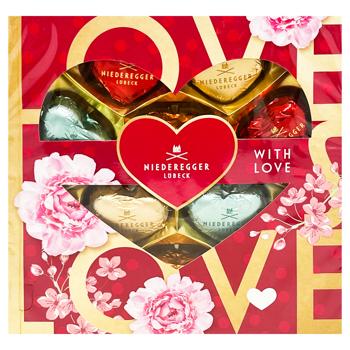 Niederegger Marzipan Hearts With Love Candies 125g - buy, prices for WINETIME - photo 2