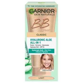 Garnier Skin Naturals BB Cream Classic All-in-1 Light 50ml - buy, prices for COSMOS - photo 1