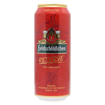 Пиво Feldschlobchen світле 5,3% 0,5л - купити, ціни на Чудо Маркет - фото 1