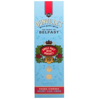 Dunville's PX 10yo Whisky 46% 0.7l - buy, prices for - photo 4