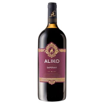 Вино Aliko C&W Saperavi красное сухое 9,7-14% 1,5л