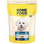 Home Food Dry Food with Trout and Rice for Adult Dogs of Small Breeds 1.6kg