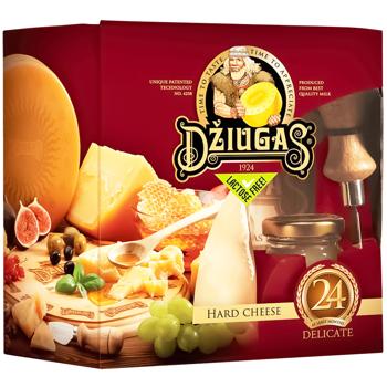 Сир Dziugas Parmesan 24 місяців витримки 350г + мед + нож - купити, ціни на - фото 1