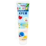 Крем Auchan солнцезащитный детский SPF45 120мл