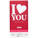 Gnaw I Love You Milk Chocolate 80g