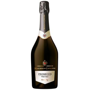 Вино игристое Maschio dei Cavalieri Prosecco Extra белое сухое 11% 0,75л - купить, цены на МегаМаркет - фото 1