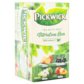 Чай черный Pickwick Variation Box с кусочками фруктов и ягод 1,5г*20шт - купить, цены на Cупермаркет "Харьков" - фото 3