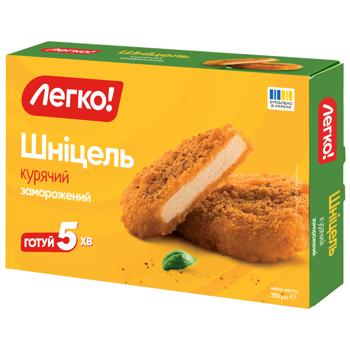 Шницель Легко! куриный 310г - купить, цены на Чудо Маркет - фото 1