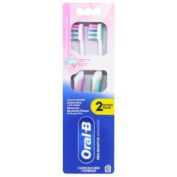 Oral-B Pro-Sensitive Advanced Toothbrush 2pcs
