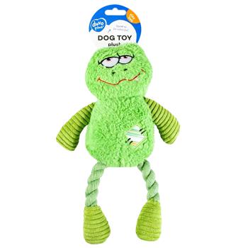 Duvo+ Frog with Squeaker Toy for Dogs 16x30x7cm - buy, prices for MasterZoo - photo 1