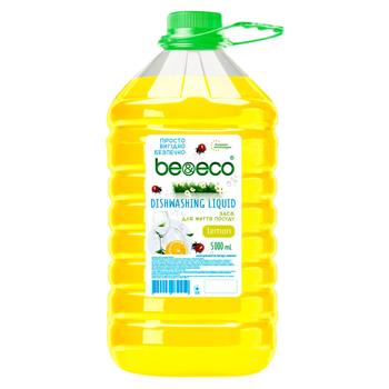 Be&Eco Lemon Dishwashing Liquid 5l