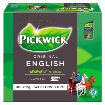 Чай чорний Pickwick Original English 2г*100шт - купити, ціни на ULTRAMARKET - фото 1