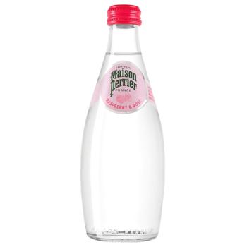 Вода Maison Perrier Raspberry-Rose газована 0,33л - купити, ціни на МегаМаркет - фото 1