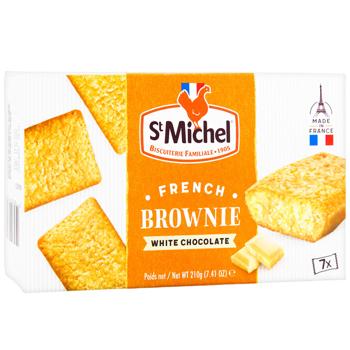 Брауни St Michel с белым шоколадом 210г - купить, цены на NOVUS - фото 2