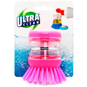 Ultra Clean Brush For Dishes With Dispenser - buy, prices for Auchan - photo 4