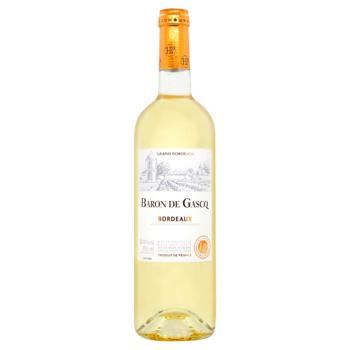 Les Hauts de Palette Baron de Gascq White Semi-Sweet Wine 11% 0.75l