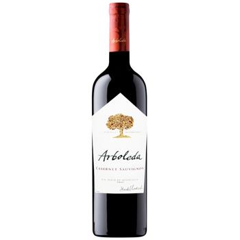 Вино Arboleda Cabernet Sauvignon червоне сухе 13,5% 0,75л