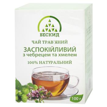 Beskyd Calming Herbal Tea with Thyme 100g - buy, prices for NOVUS - photo 1