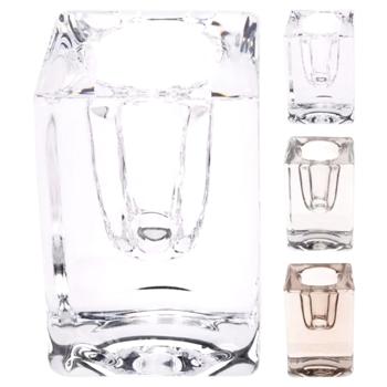 ПІДСВІЧНИК 4Х6СМ СКЛО СТОЛ СВІ - купить, цены на Auchan - фото 1