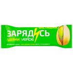 Verde Get Charged with Ideas Bar with Omega-3, Pistachios and White Chocolate 30g