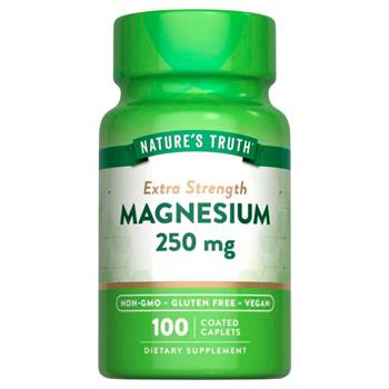 Nature's Truth Extra Strength Magnesium Oxide 250mg 100 caplets