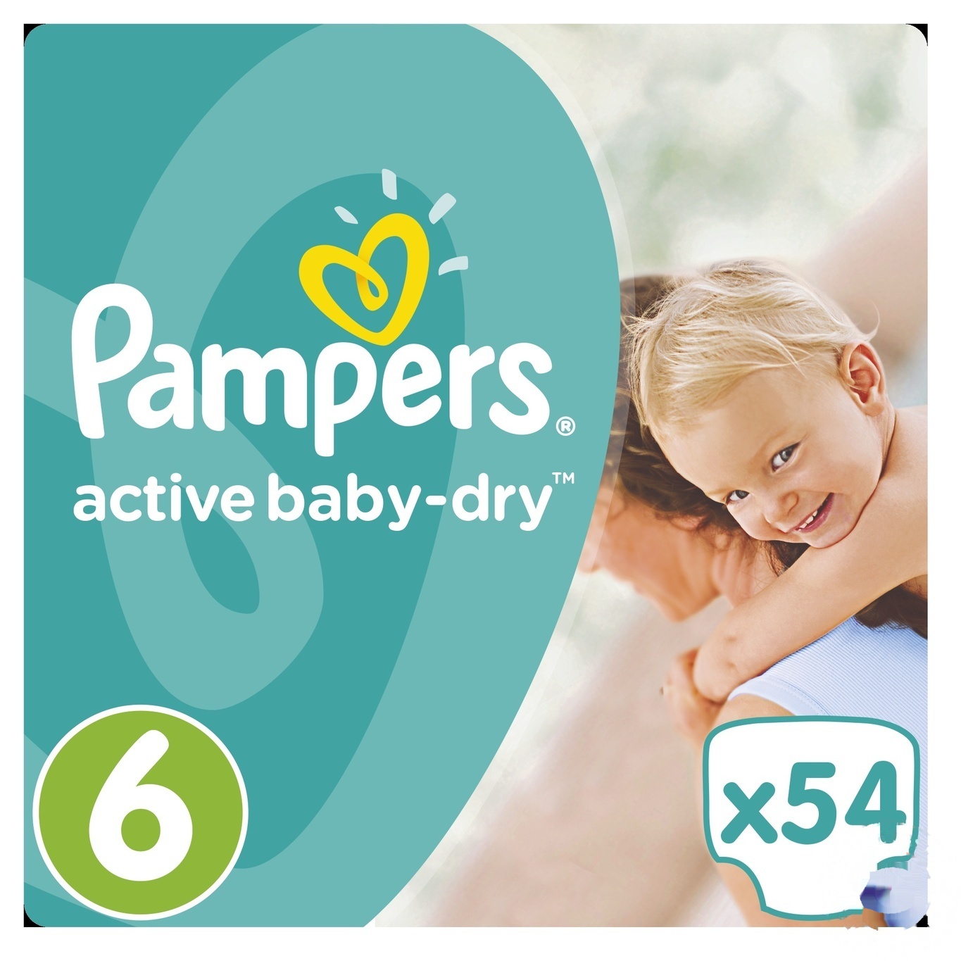 

Подгузники Pampers Active Baby 6 13-18кг 52шт